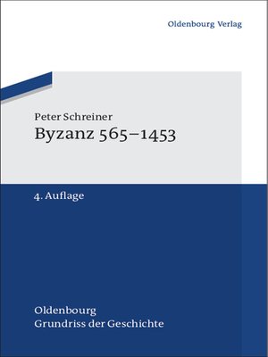 cover image of Byzanz 565-1453